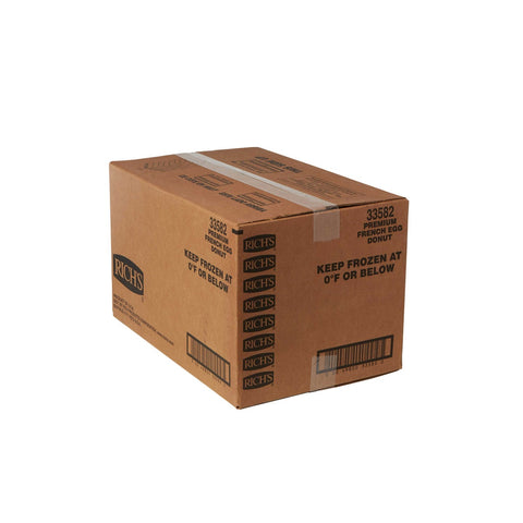 Rich Premium French Egg Cake Donut, 1.5 Ounce -- 108 per case.