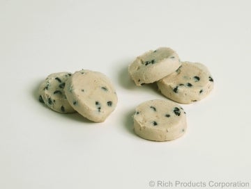 Rich RichLife Chocolate Chip Flavor Cookies Dough, 0.75 Ounce -- 200 per case.