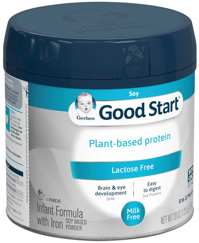 Gerber Good Start Soy Powder, 20 Ounce Canister -- 4 per case