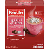 Nestle 0.71 Ounce Hot Cocoa Mix with Marshmallow, 50 count per pack -- 6 per case.