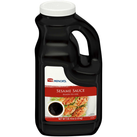Minors Sesame RTU Sauce, .5 Gallon --- 4 Per Case
