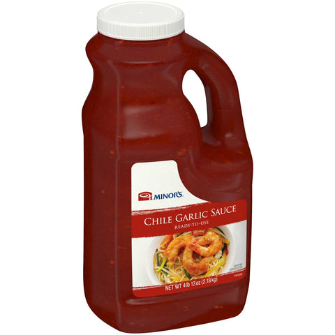 Minors Chile Garlic Sauce, .5 Gallon --- 4 Per Case