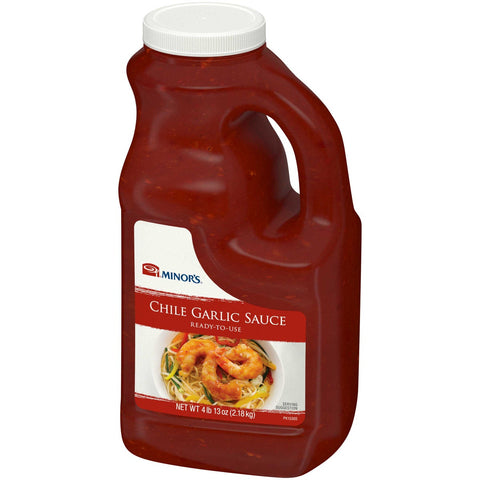 Minors Chile Garlic Sauce, .5 Gallon --- 4 Per Case