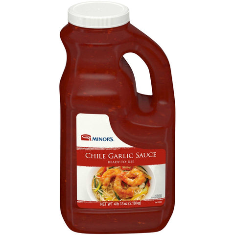 Minors Chile Garlic Sauce, .5 Gallon --- 4 Per Case