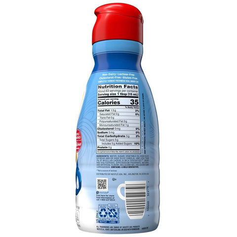 Coffee Mate French Vanilla Liquid Coffee Creamer, 32 Fluid Ounce -- 6 per case