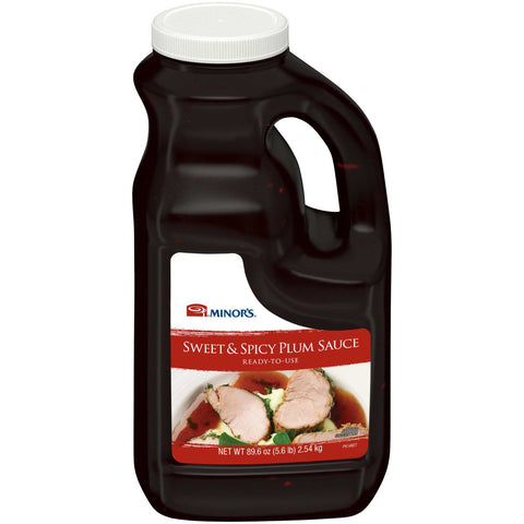 Nestle Ready to Use Minor Sweet and Spicy Plum Sauce, 0.5 gallon -- 4 per case.