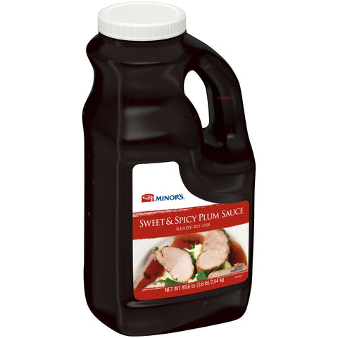 Nestle Ready to Use Minor Sweet and Spicy Plum Sauce, 0.5 gallon -- 4 per case.