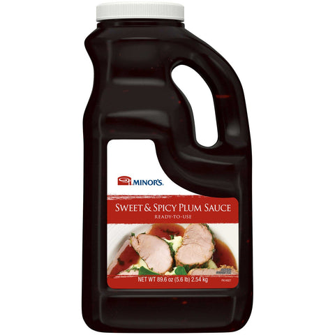 Nestle Ready to Use Minor Sweet and Spicy Plum Sauce, 0.5 gallon -- 4 per case.