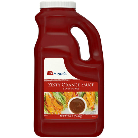 Minors Zesty Orange Ready To Use Sauce, .5 Gallon --- 4 Per Case