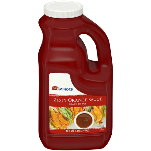 Minors Zesty Orange Ready To Use Sauce, .5 Gallon --- 4 Per Case