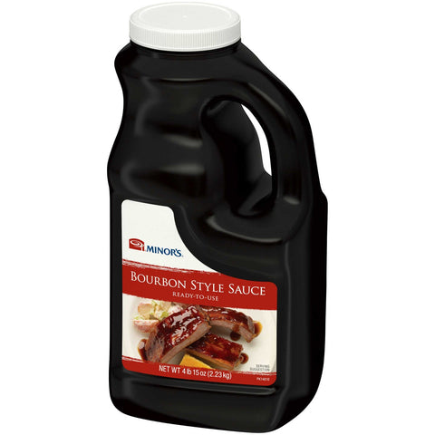Minor's Bourbon Style Ready To Use Sauce, 0.5 gallon -- 4 per case