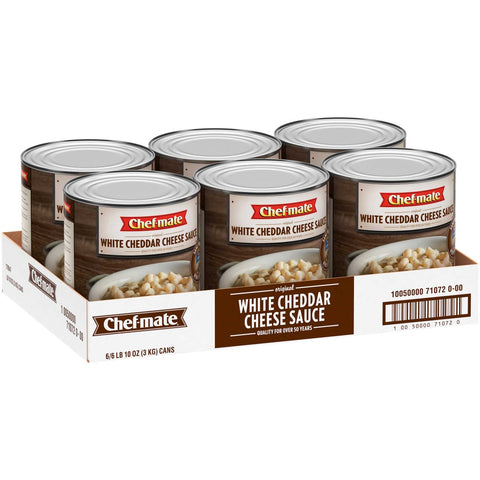 Chef Mate White Cheddar Cheese Sauce, 106 Ounce -- 6 per case.