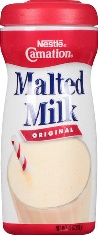 Nestle Carnation Original Malted Milk Mix, 13 Ounce -- 6 per case.