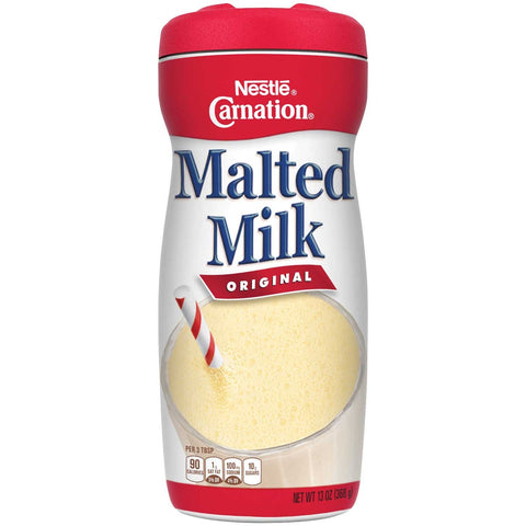 Nestle Carnation Original Malted Milk Mix, 13 Ounce -- 6 per case.