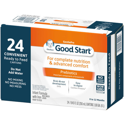 Good Start Baby Gentle Ready To Feed Formula, 8.45 Fluid Ounce -- 24 per case.