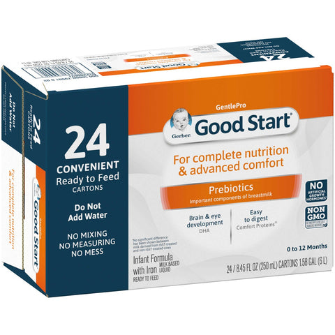 Good Start Baby Gentle Ready To Feed Formula, 8.45 Fluid Ounce -- 24 per case.