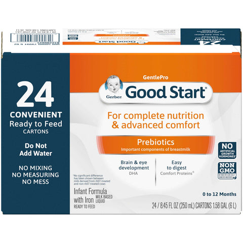 Good Start Baby Gentle Ready To Feed Formula, 8.45 Fluid Ounce -- 24 per case.