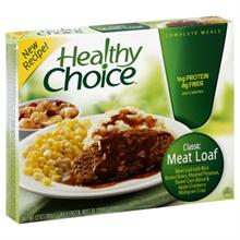 Conagra Healthy Choice Entree Traditional Meatloaf, 12 Ounce -- 12 per case.