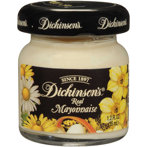 Dickinson Real Mayonnaise, 1.2 Fluid Ounce -- 72 per case.