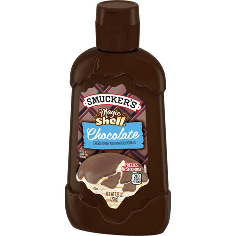 Smuckers Magic Shell Chocolate Topping, 7.25 Ounce -- 8 per case