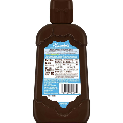 Smuckers Magic Shell Chocolate Topping, 7.25 Ounce -- 8 per case