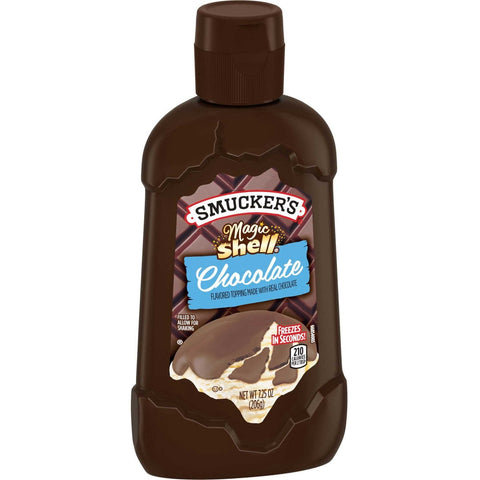 Smuckers Magic Shell Chocolate Topping, 7.25 Ounce -- 8 per case