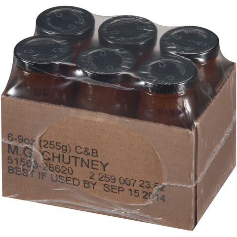 Crosse and Blackwell Major Grey Chutney, 9 Ounce -- 6 per case