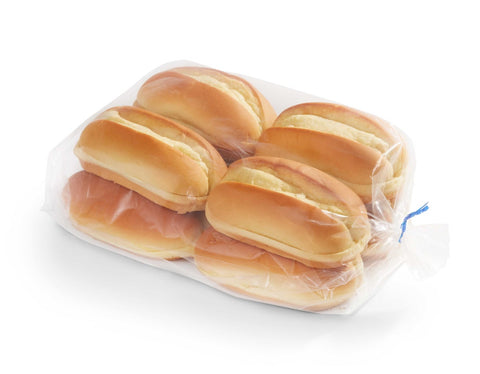 Klosterman Premium Fully Sliced Hoagie Roll, 5 inch -- 96 per case.