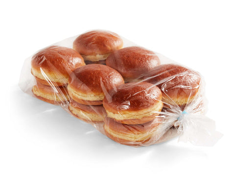 Klosterman Prebake Shine Round Potato Bun, 4.5 inch -- 72 per case.