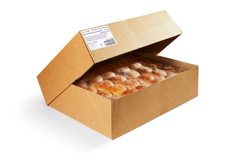 Klosterman Double Decker Bun with Sesame Seed, 4 inch -- 60 per case.