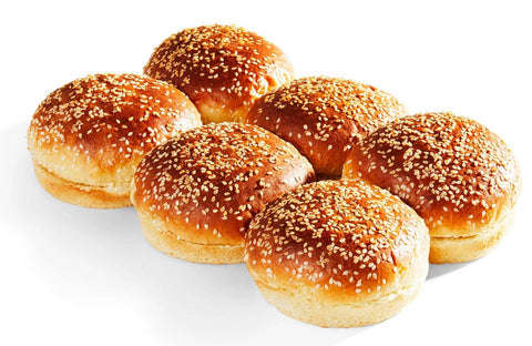 Klosterman Dark Shine Potato Sesame Seed Top Bun -- 120 per case