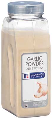 McCormick Culinary Garlic Powder, 21 Ounce