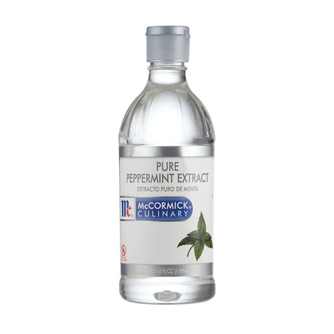 McCormick Culinary Pure Peppermint Extract, 1 pt. -- 6 per case