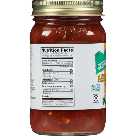 Green Mtn Gringo Salsa Medium, 16 Ounce -- 12 per case