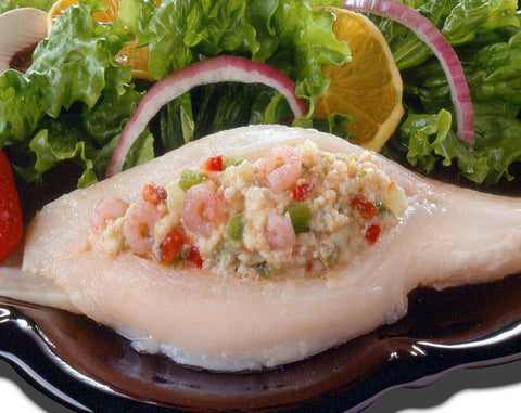 New Wave Kaptains Ketch Vegas Stuffed Flounder with Crab, 8 Ounce -- 10 per case.