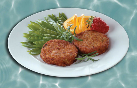 New Wave Kaptains Ketch Maryland Crab Cake, 3 Ounce -- 32 per case.