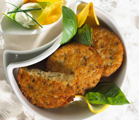 Kaptains Ketch Eastern Shore Crab Cake, 4 Ounce -- 15 per case.