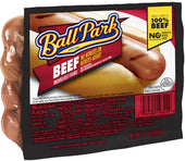 Ball Park Original Length Beef Hot Dog, 0.938 Pound -- 12 per case.