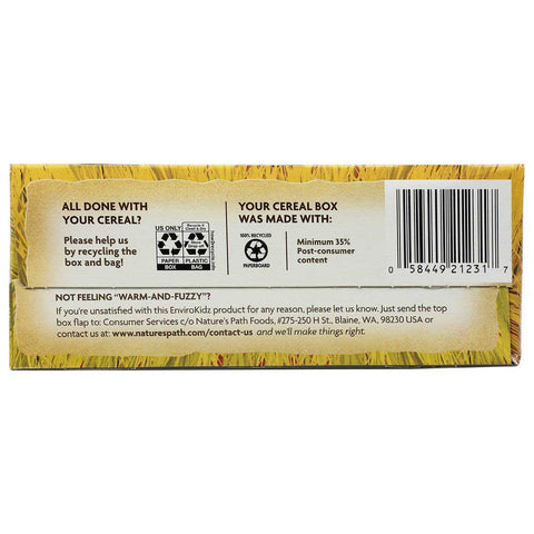 Natures Path Rhino Rolls Organic Cinnamon Bun Flavor Cereal, 9.5 Ounce -- 12 per case