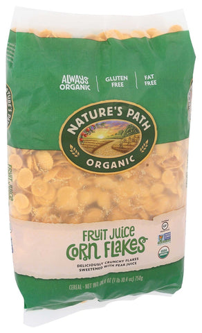 Natures Path Organic Cold Corn Flake Cereal, 26.4 Ounce -- 6 per case.