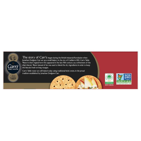 Cracker Keebler Carrs Whole Wheat 12 Case 7.05 Ounce