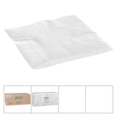 Lapaco Plain 2 Ply White Beverage Napkin -- 3600 per case.