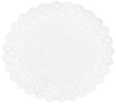 Lapaco Normandy Lace Doily, 8 inch -- 500 per case.