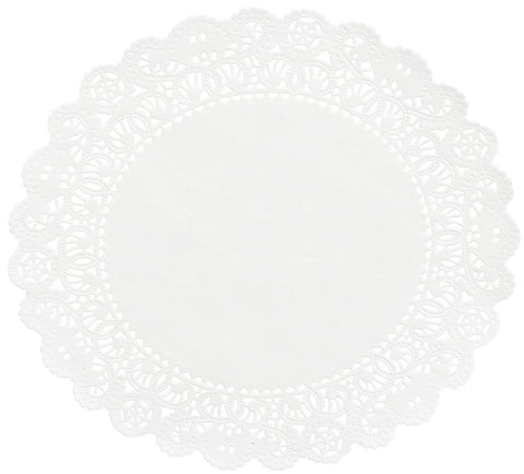Lapaco Normandy Lace Doily, 8 inch -- 500 per case.