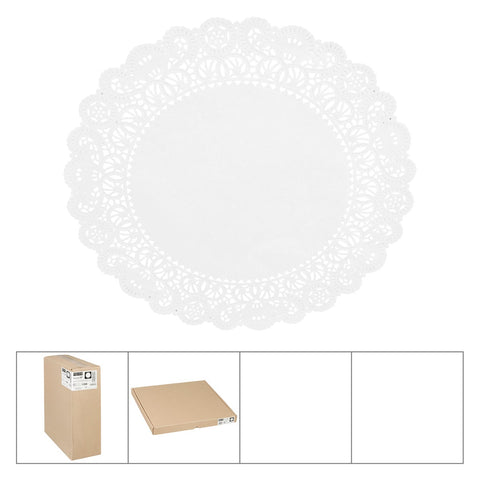 Lapaco Normandy Lace Doily, 18 inch -- 1000 per case.
