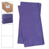 Lapaco 2 Ply Purple Dinner Napkin, 15 1/2 x 16 inch -- 1000 per case.