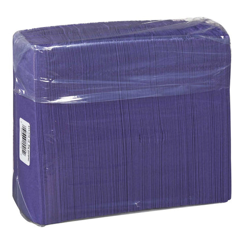 Lapaco 2 Ply Purple Dinner Napkin, 15 1/2 x 16 inch -- 1000 per case.