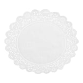 Lapaco Normandy Lace White Paper Doilie, 16 inch -- 250 per case.