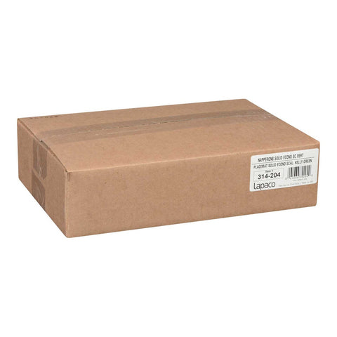Lapaco Kelly Green Scalloped Edge Placemat, 9.5 x 13.5 inch -- 1000 per case.