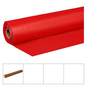 Lapaco Red Poly Banquet Roll, 40 inch x 300 feet.